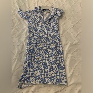 MOTEL collared love mini dress